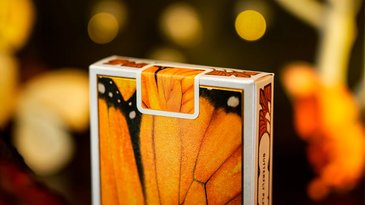 Amber Golden Morpho Playing Cards by TCC Fashion